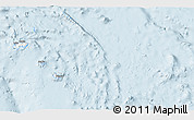 Classic Style 3D Map of Temotu, single color outside
