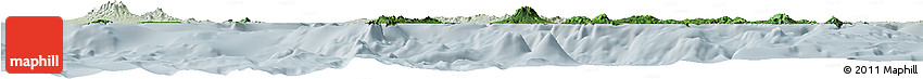Satellite Horizon Map of Western, lighten