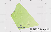 Physical Map of Rab Dhuure, cropped outside