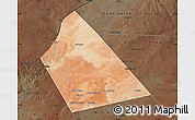 Satellite Map of Rab Dhuure, darken