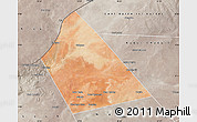 Satellite Map of Rab Dhuure, semi-desaturated