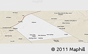 Classic Style Panoramic Map of Rab Dhuure