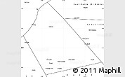 Blank Simple Map of Rab Dhuure