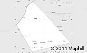 Silver Style Simple Map of Rab Dhuure