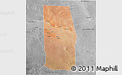 Satellite 3D Map of Tiyeeglow, desaturated