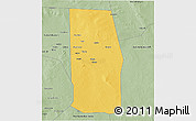 Savanna Style 3D Map of Tiyeeglow