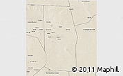 Shaded Relief 3D Map of Tiyeeglow