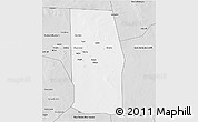 Silver Style 3D Map of Tiyeeglow