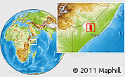 Physical Location Map of Tiyeeglow, highlighted parent region