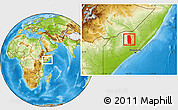 Physical Location Map of Tiyeeglow