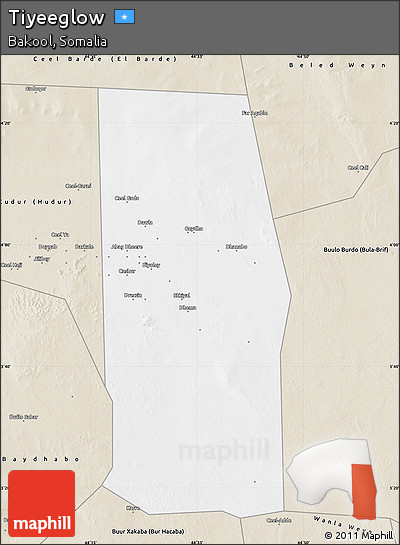 Classic Style Map of Tiyeeglow