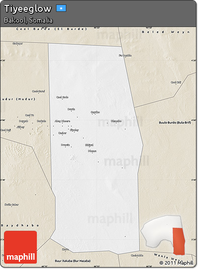 Classic Style Map of Tiyeeglow