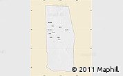 Classic Style Map of Tiyeeglow, single color outside