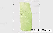 Physical Map of Tiyeeglow, cropped outside