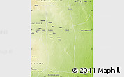Physical Map of Tiyeeglow