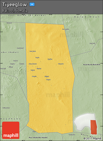 Savanna Style Map of Tiyeeglow