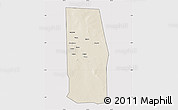 Shaded Relief Map of Tiyeeglow, cropped outside