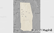 Shaded Relief Map of Tiyeeglow, darken, desaturated