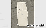 Shaded Relief Map of Tiyeeglow, darken