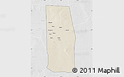Shaded Relief Map of Tiyeeglow, lighten, desaturated