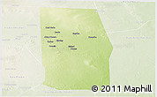 Physical Panoramic Map of Tiyeeglow, lighten