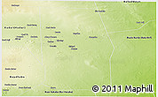 Physical Panoramic Map of Tiyeeglow