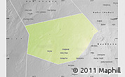 Physical Map of Wajid, desaturated