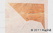 Satellite 3D Map of Xudur (Hudur), lighten