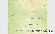 Physical Map of Xudur (Hudur)