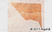 Satellite Map of Xudur (Hudur), lighten