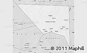 Silver Style Map of Xudur (Hudur)