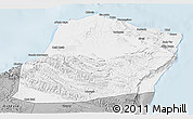 Gray 3D Map of Calawla (Alula)