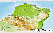 Physical 3D Map of Calawla (Alula)