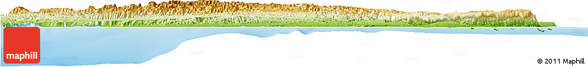 Physical Horizon Map of Calawla (Alula)