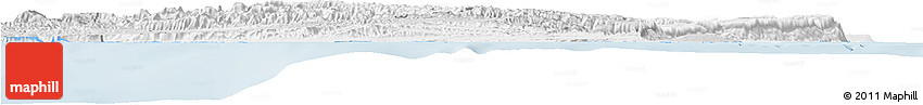 Silver Style Horizon Map of Calawla (Alula)