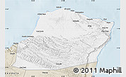 Classic Style Map of Calawla (Alula)