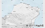 Silver Style Map of Calawla (Alula)