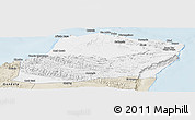 Classic Style Panoramic Map of Calawla (Alula)