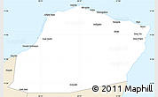 Classic Style Simple Map of Calawla (Alula)