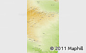 Physical 3D Map of Qardho