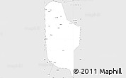 Silver Style Simple Map of Qardho
