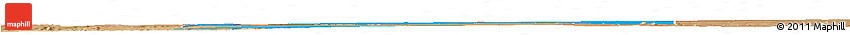 Political Horizon Map of Qansax Dheere, satellite outside