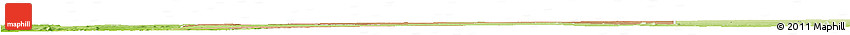 Satellite Horizon Map of Qansax Dheere, physical outside