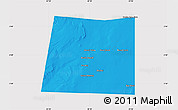 Political Map of Qansax Dheere, cropped outside