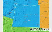 Political Map of Qansax Dheere