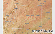 Satellite Map of Qansax Dheere