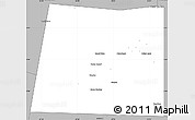 Gray Simple Map of Qansax Dheere