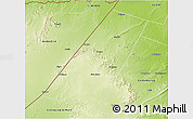 Physical 3D Map of Beled Xaawo (Bula-hawa)