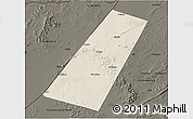 Shaded Relief 3D Map of Beled Xaawo (Bula-hawa), darken