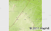 Physical Map of Beled Xaawo (Bula-hawa)